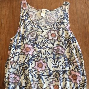 H&M floral tank
